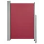 Toldo lateral retráctil de jardín rojo 120x300 cm de , Sombrillas - Ref: Foro24-48345, Precio: 67,00 €, Descuento: %