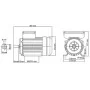 Motor eléctrico monofásico aluminio 2,2kW/3HP 2 polos 2800 RPM von , Elektromotoren - Ref: Foro24-148002, Preis: 170,34 €, Ra...