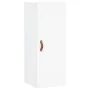 Aparador alto madera contrachapada blanco 34,5x34x180 cm by , Sideboards - Ref: Foro24-3200233, Price: 110,90 €, Discount: %