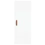 Aparador alto madera contrachapada blanco 34,5x34x180 cm by , Sideboards - Ref: Foro24-3200233, Price: 110,90 €, Discount: %
