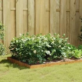 Jardinera acero corten 100x100x18,5 cm von , Töpfe und Pflanzgefäße - Ref: Foro24-824513, Preis: 40,57 €, Rabatt: %