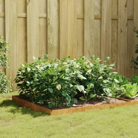 Jardinera acero corten 100x100x18,5 cm von , Töpfe und Pflanzgefäße - Ref: Foro24-824513, Preis: 41,39 €, Rabatt: %
