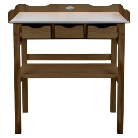 Esschert Design Mesa para macetas con cajones marrón by , Gardening tables - Ref: Foro24-433904, Price: 106,78 €, Discount: %