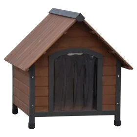 @Pet Casa de perros solapas de plástico Rustique marrón 88x78x80 cm von , Hundehütten - Ref: Foro24-441160, Preis: 165,37 €, ...