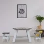 AXI Juego de mesa de pícnic para niños 3 pzas gris y blanco by , Garden tables - Ref: Foro24-441653, Price: 82,67 €, Discount: %