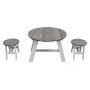 AXI Juego de mesa de pícnic para niños 3 pzas gris y blanco by , Garden tables - Ref: Foro24-441653, Price: 82,67 €, Discount: %