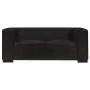 Sofá de 2 plazas cuero auténtico negro by , Sofas - Ref: Foro24-325119, Price: 463,72 €, Discount: %