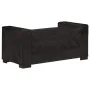 Sofá de 2 plazas cuero auténtico negro by , Sofas - Ref: Foro24-325119, Price: 463,72 €, Discount: %