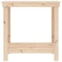 Banco de trabajo de madera maciza de pino 80x50x80 cm de , Mesas de trabajo - Ref: Foro24-822496, Precio: 74,15 €, Descuento: %
