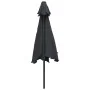 Sombrilla de jardín con palo de metal negro 300 cm by , Umbrellas - Ref: Foro24-47126, Price: 66,85 €, Discount: %