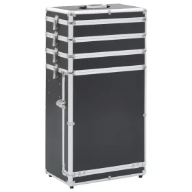 Maletín trolley de maquillaje de aluminio negro von , Kulturbeutel - Ref: Foro24-91812, Preis: 112,65 €, Rabatt: %