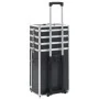 Maletín trolley de maquillaje de aluminio negro von , Kulturbeutel - Ref: Foro24-91812, Preis: 112,65 €, Rabatt: %