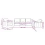 Juego de sofás con cojines 3 piezas terciopelo marrón by , Sofas - Ref: Foro24-3201483, Price: 606,54 €, Discount: %
