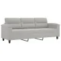 Juego de sofás con cojines 4 piezas tela microfibra gris claro by , Sofas - Ref: Foro24-3202297, Price: 876,87 €, Discount: %