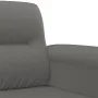 Juego de sofás con cojines 3 piezas tela microfibra gris oscuro by , Sofas - Ref: Foro24-3202304, Price: 805,96 €, Discount: %