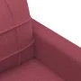 Juego de sofás con cojines 4 piezas tela rojo tinto by , Sofas - Ref: Foro24-3201256, Price: 606,95 €, Discount: %