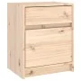 Mesitas de noche 2 uds madera maciza de pino 40x31x50 cm de , Mesitas de noche - Ref: Foro24-808124, Precio: 93,11 €, Descuen...