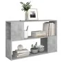 Librería de madera contrachapada gris hormigón 100x24x63 cm by , Bookcases and shelves - Ref: Foro24-809174, Price: 47,48 €, ...