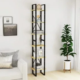 Estantería alta madera maciza de pino 40x30x210 cm by , Bookcases and shelves - Ref: Foro24-806502, Price: 105,35 €, Discount: %