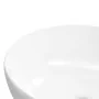 Lavabo redondo cerámica blanco 44x17 cm by , Sinks - Ref: Foro24-153342, Price: 78,02 €, Discount: %