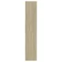 Estantería madera contrachapada blanco y roble 60x35x180 cm von , Bücherregale und Regale - Ref: Foro24-803412, Preis: 89,58 ...