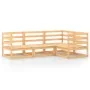 Juego de muebles de jardín 4 piezas madera maciza de pino de , Conjuntos de jardín - Ref: Foro24-3075544, Precio: 207,90 €, D...