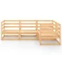 Juego de muebles de jardín 4 piezas madera maciza de pino de , Conjuntos de jardín - Ref: Foro24-3075544, Precio: 207,90 €, D...