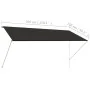 Toldo retráctil 300x150 cm gris antracita de , Toldos - Ref: Foro24-143761, Precio: 64,38 €, Descuento: %