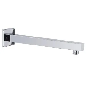 Barra de soporte ducha cuadrada acero inox 201 plateado 30 cm de , Puertas de ducha - Ref: Foro24-147730, Precio: 19,35 €, De...