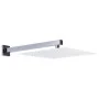 Barra de soporte ducha cuadrada acero inox 201 plateado 30 cm de , Puertas de ducha - Ref: Foro24-147730, Precio: 20,49 €, De...