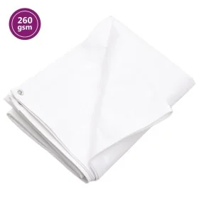 Lona HDPE blanco 260 g/m² 4x6 m by , Waterproof tarpaulins - Ref: Foro24-151600, Price: 59,79 €, Discount: %