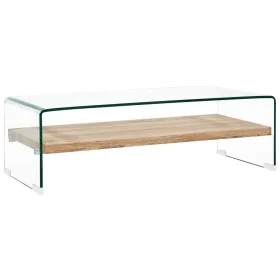 Mesa de centro de vidrio templado transparente 98x45x31 cm by , Coffee table - Ref: Foro24-284743, Price: 208,77 €, Discount: %