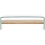 Mesa de centro de vidrio templado transparente 98x45x31 cm by , Coffee table - Ref: Foro24-284743, Price: 208,76 €, Discount: %