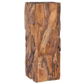 Mesa auxiliar de madera maciza de teca 30x30x80 cm by , Side tables - Ref: Foro24-288807, Price: 138,01 €, Discount: %