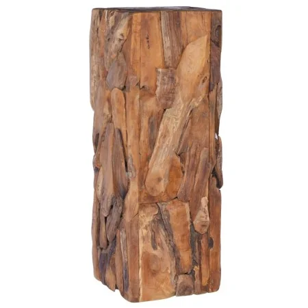 Mesa auxiliar de madera maciza de teca 30x30x80 cm by , Side tables - Ref: Foro24-288807, Price: 138,01 €, Discount: %