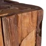 Mesa auxiliar de madera maciza de teca 30x30x80 cm by , Side tables - Ref: Foro24-288807, Price: 138,01 €, Discount: %