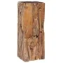 Mesa auxiliar de madera maciza de teca 30x30x80 cm by , Side tables - Ref: Foro24-288807, Price: 138,01 €, Discount: %
