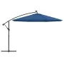 Sombrilla de jardín voladiza con luces LED azul celeste 350 cm von , Sonnenschirme - Ref: Foro24-313785, Preis: 146,47 €, Rab...