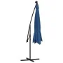 Sombrilla de jardín voladiza con luces LED azul celeste 350 cm von , Sonnenschirme - Ref: Foro24-313785, Preis: 146,47 €, Rab...