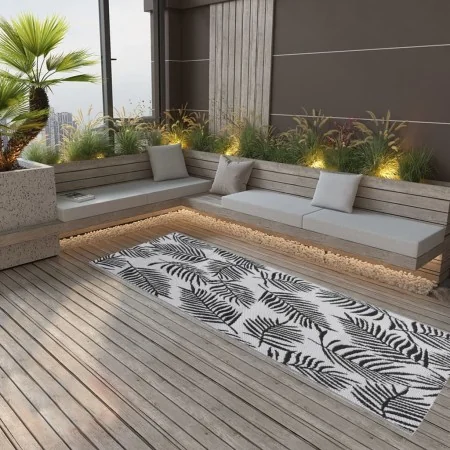 Alfombra de exterior ARAKIL negra 80x250 cm PP von , Outdoor-Protektoren - Ref: Foro24-317012, Preis: 32,79 €, Rabatt: %