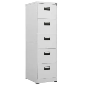 Armario archivador de acero gris claro 46x62x164 cm von , Aktenschränke - Ref: Foro24-336283, Preis: 399,19 €, Rabatt: %