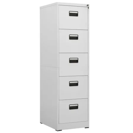 Armario archivador de acero gris claro 46x62x164 cm de , Armarios archivadores - Ref: Foro24-336283, Precio: 399,17 €, Descue...
