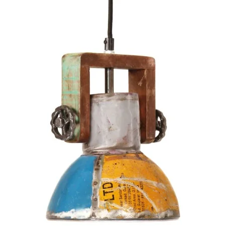 Lámpara colgante industrial redonda multicolor E27 25 W 19 cm by , Lamps - Ref: Foro24-344397, Price: 41,99 €, Discount: %