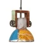 Lámpara colgante industrial redonda multicolor E27 25 W 19 cm by , Lamps - Ref: Foro24-344397, Price: 41,99 €, Discount: %