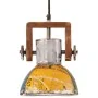 Lámpara colgante industrial redonda multicolor E27 25 W 19 cm by , Lamps - Ref: Foro24-344397, Price: 41,99 €, Discount: %