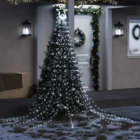 Luces para árbol de Navidad 320 LEDs blanco frío 375 cm by , Christmas lights - Ref: Foro24-356924, Price: 28,07 €, Discount: %