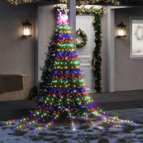 Luces para árbol de Navidad 320 LEDs de colores 375 cm by , Christmas lights - Ref: Foro24-356926, Price: 28,33 €, Discount: %