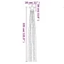 Luces para árbol de Navidad 320 LEDs de colores 375 cm by , Christmas lights - Ref: Foro24-356926, Price: 28,33 €, Discount: %