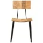 Sillas de comedor 2 uds madera maciza de mango 44x40x80 cm by , dining chairs - Ref: Foro24-348161, Price: 203,23 €, Discount: %
