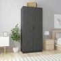 Armario de madera contrachapada gris brillo 90x52x200cm von , Kleiderschränke - Ref: Foro24-800638, Preis: 245,91 €, Rabatt: %